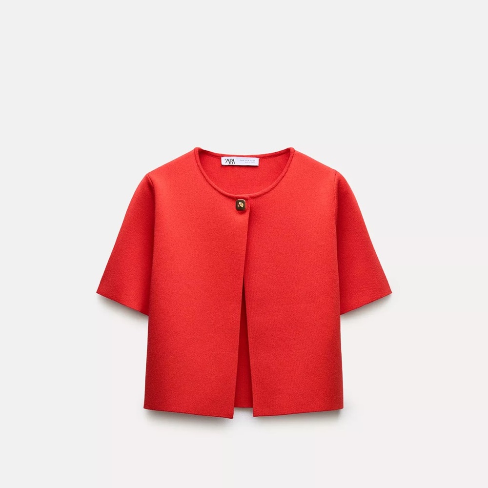 Zara Red Set Tank and Jacket